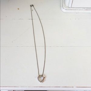 Claire’s Heart w/ Devil horns necklace